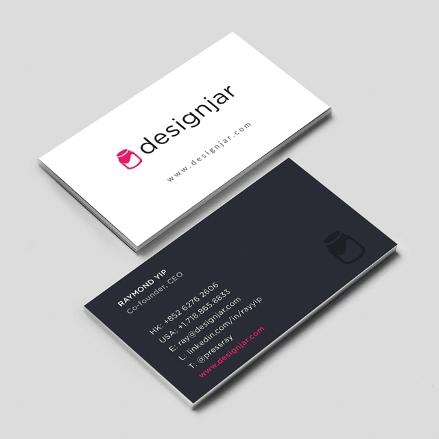 Business Card Design for Designjar