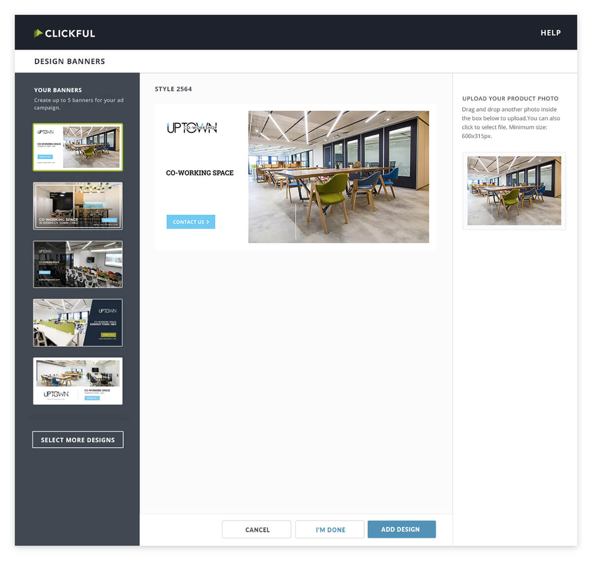 Clickful AI online ads management tool