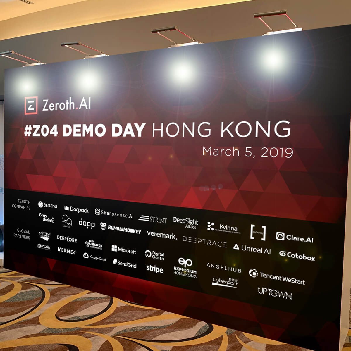 Collateral for Zeroth.AI Demo Day