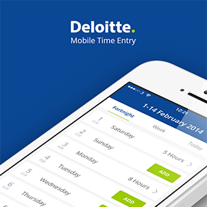 Deloitte Mobile Time Entry
