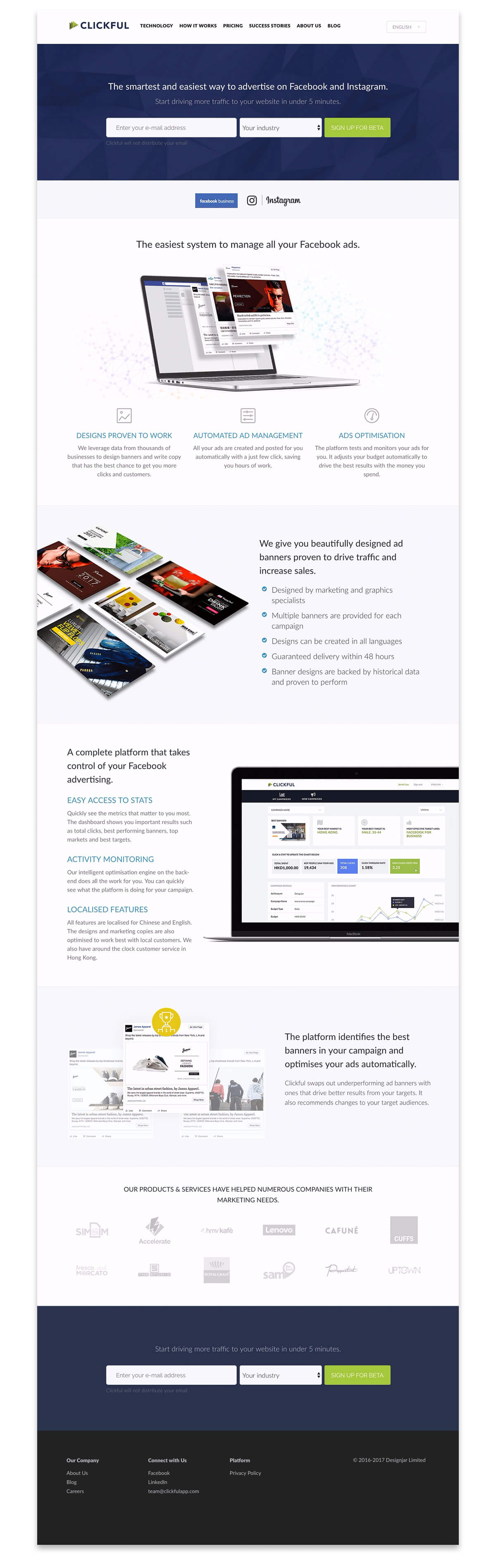 New business, new website – Clickfulapp.com