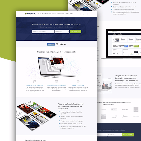 New business, new website – Clickfulapp.com