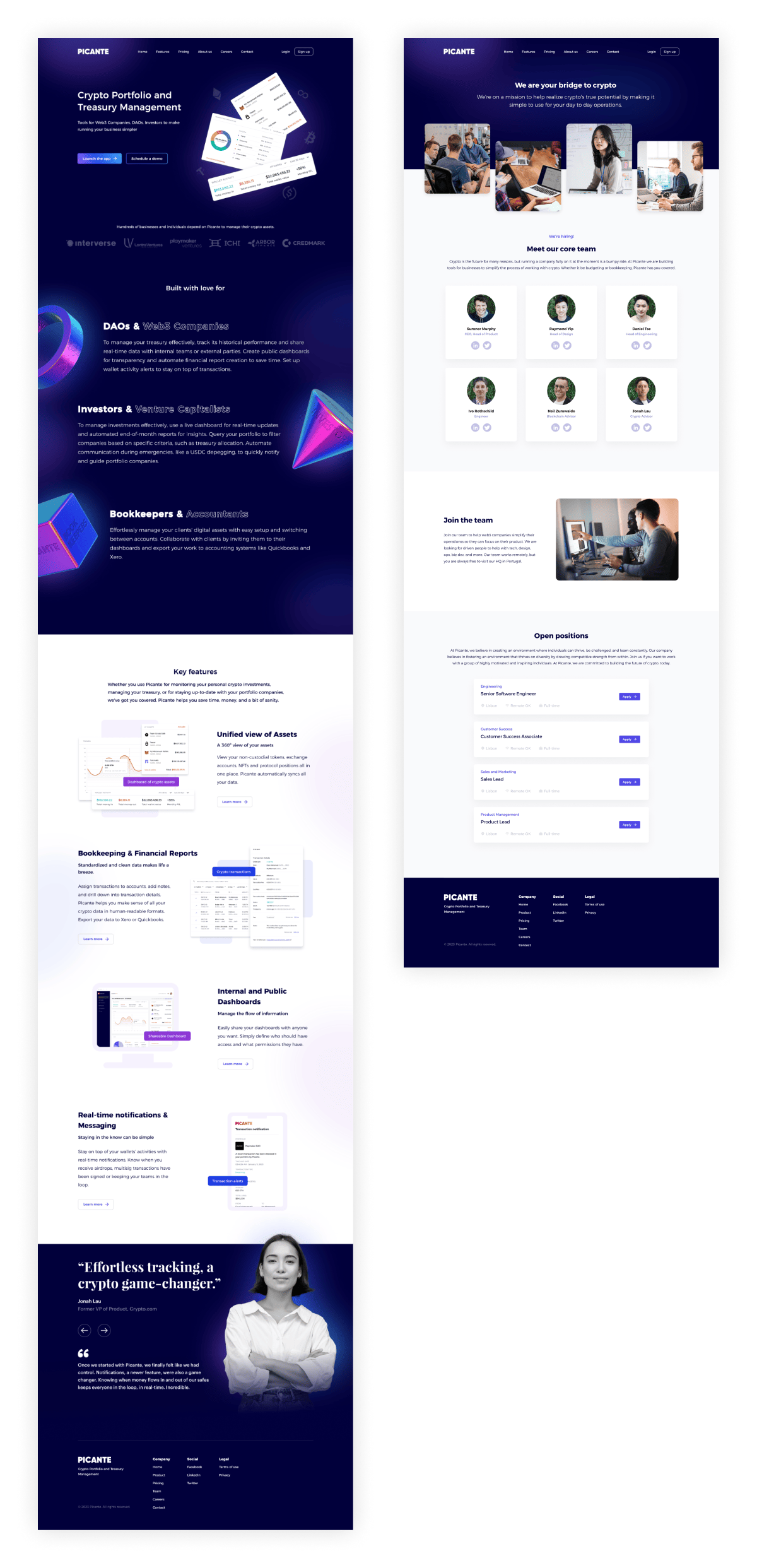 Picante Website v3