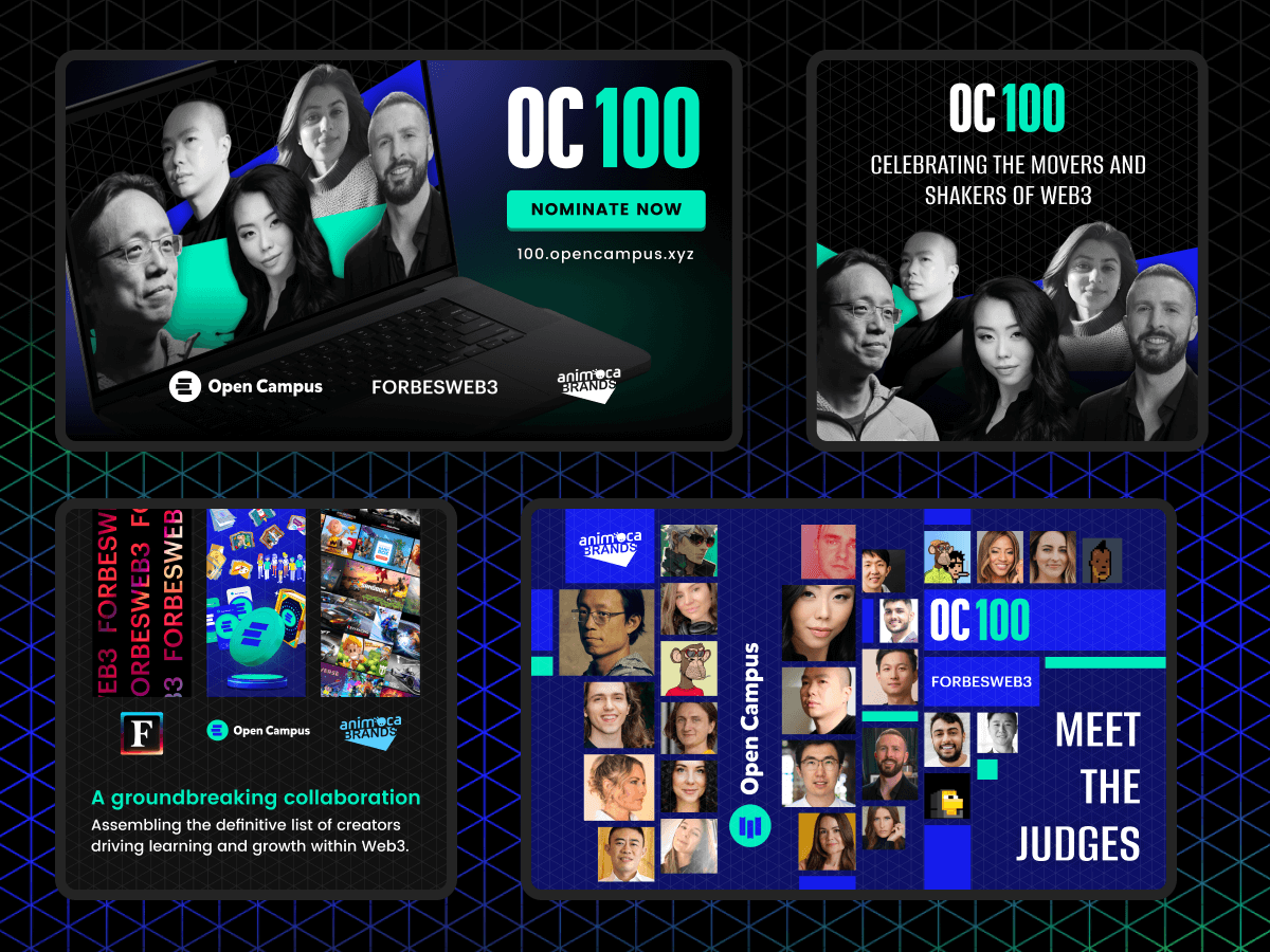 Showcasing Web3 Innovators with OC100
