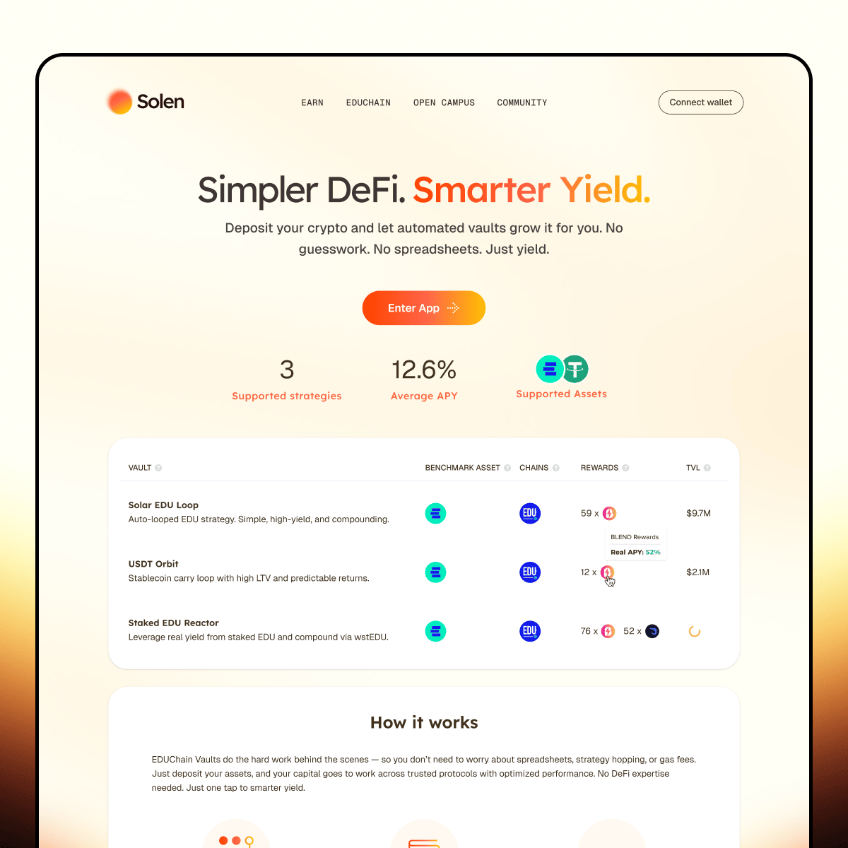 Simplifying DeFi Yield with Solen