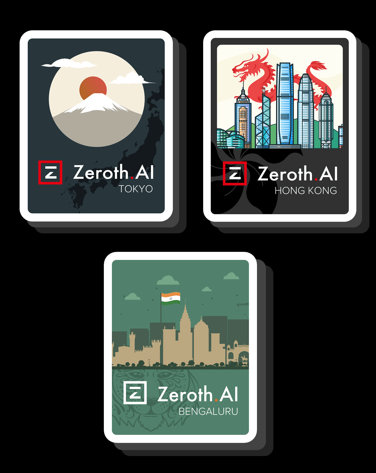 Sticker pack for Zeroth swag