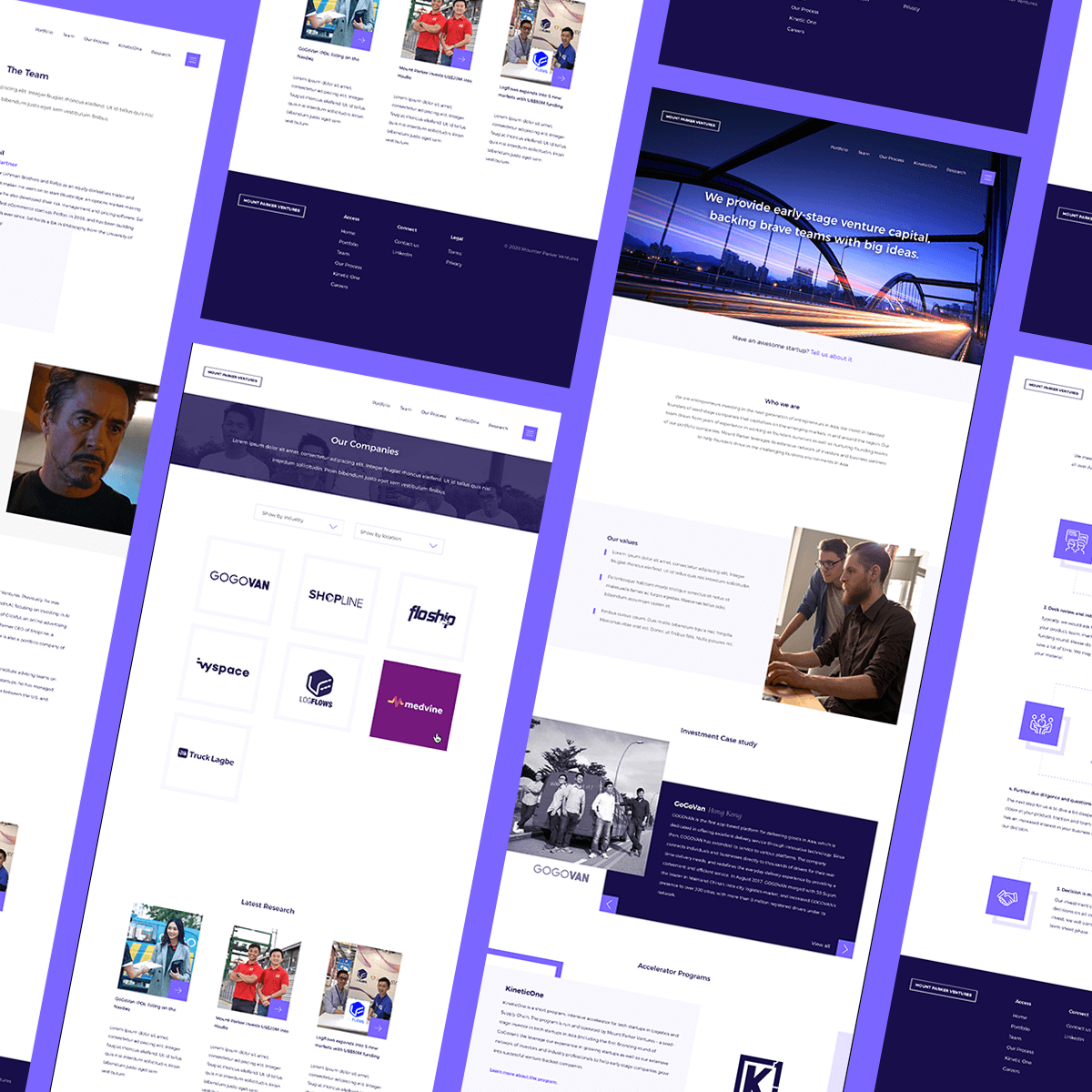 Website for Mount Parker Ventures